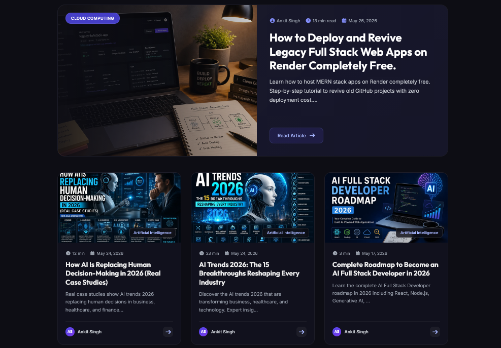 Technology Blogging Platform