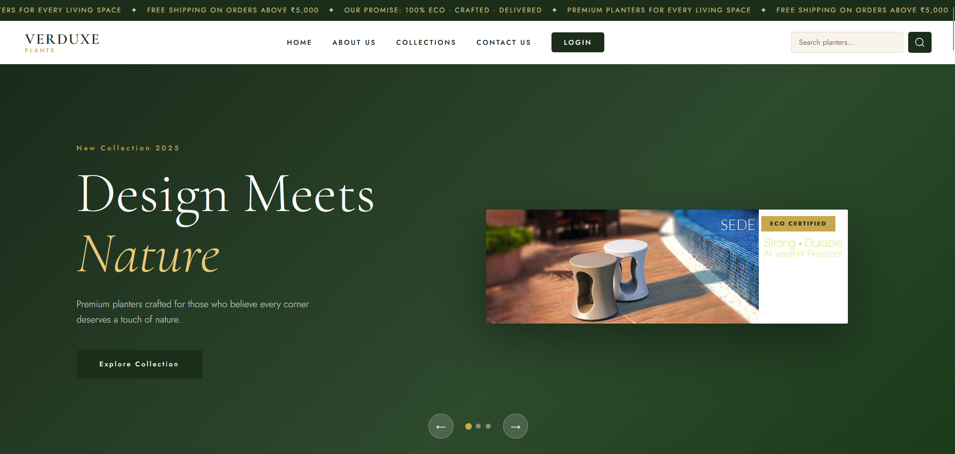 Flower House E-Commerce Website